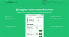 Desktop Screenshot of netuptimemonitor.com