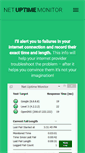 Mobile Screenshot of netuptimemonitor.com